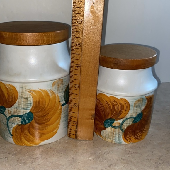 Vintage Woods England Edward Radford England Handpainted 1212 Lidded can… - Picture 8 of 11